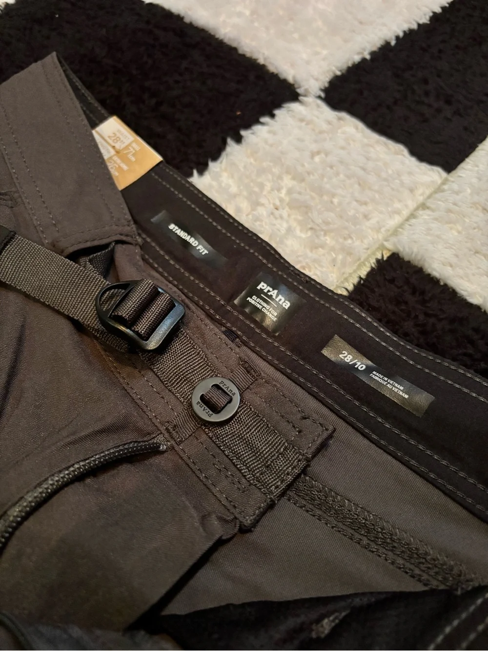 Prana Men's Dark Brown Cargo Shorts